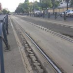 GALERIE FOTO A început modernizarea căii de rulare a tramvaielor pe Vasile Milea